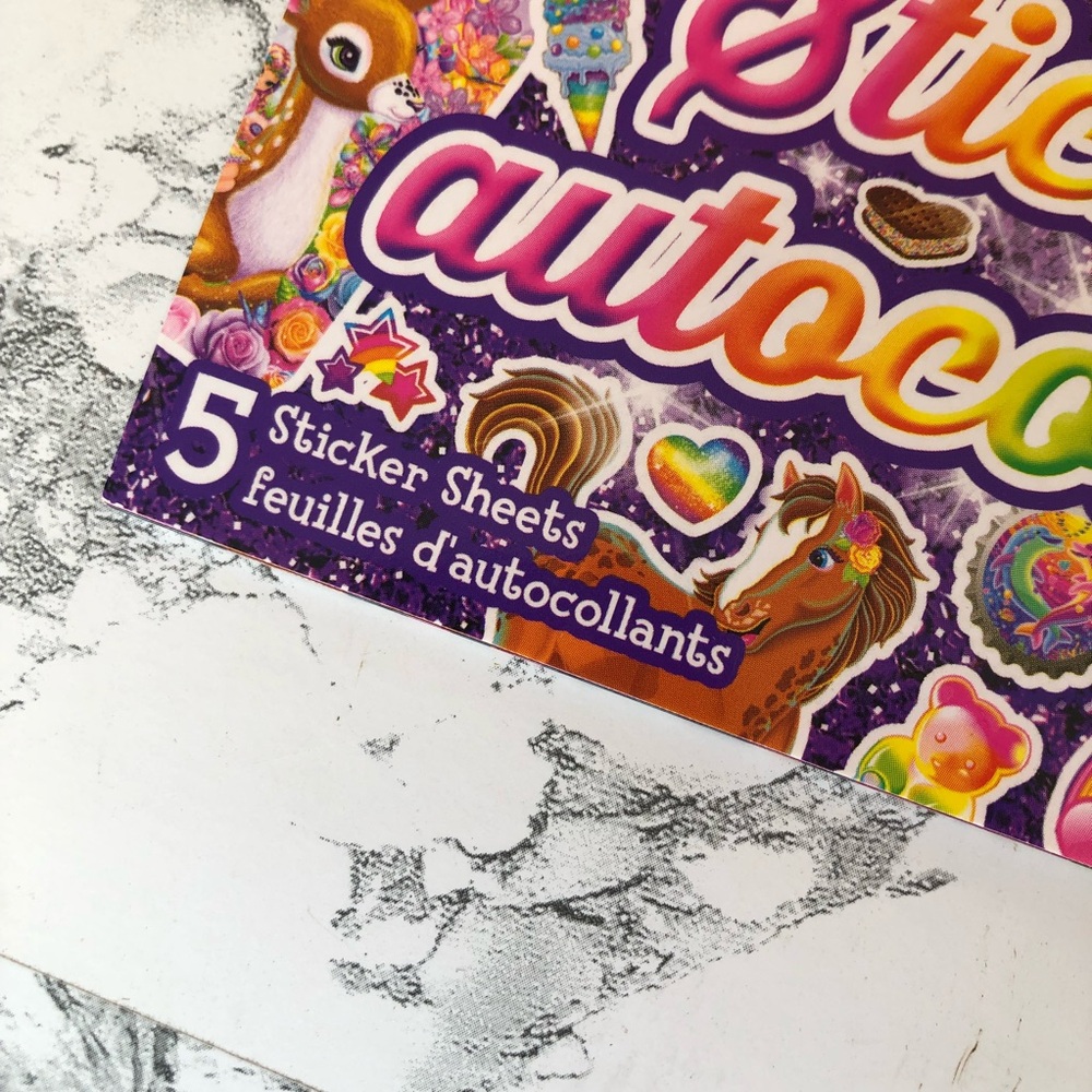 Lisa Frank Sticker Booklet: Over 600 Stickers - Picture 2 of 8